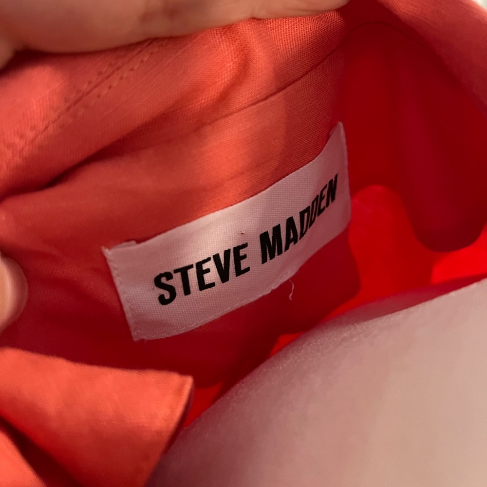 Steve Madden Orange Double-Breasted Blazer - Picture 8 of 8